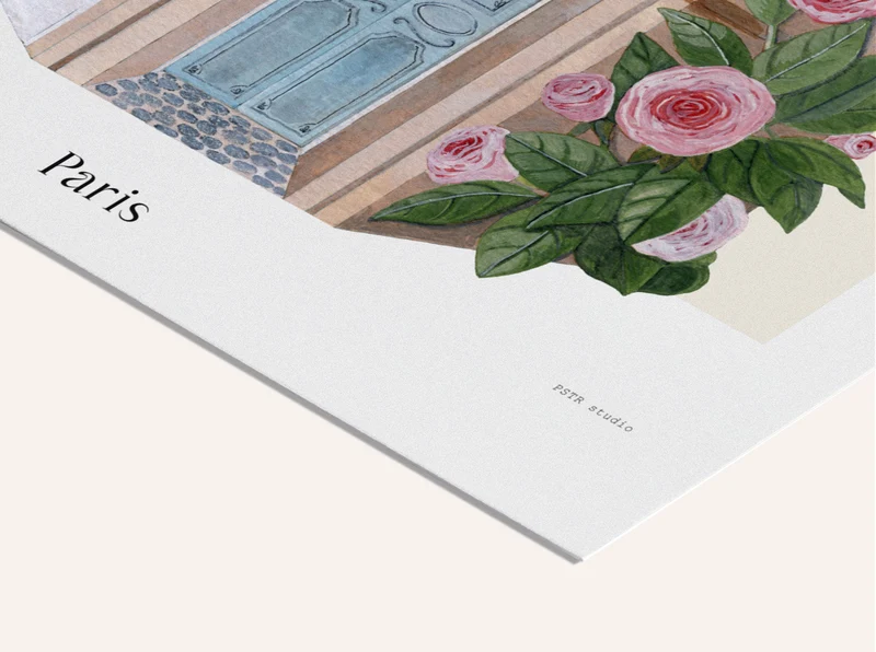 Druck - Maison de Fleurs - Paris