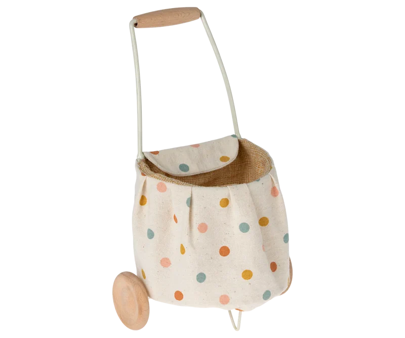 Miniatur-Trolley - Multi Dots 21 cm