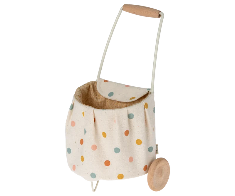 Miniatur-Trolley - Multi Dots 21 cm