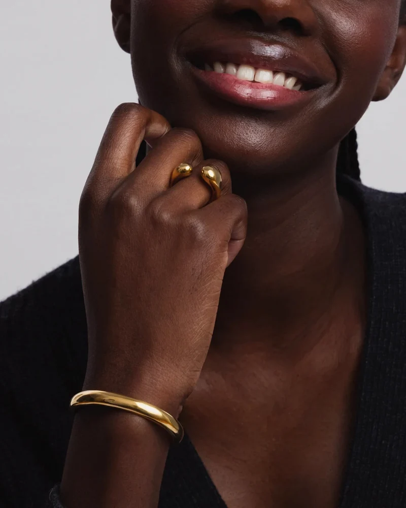 Armreif Bolded Bangle - gold