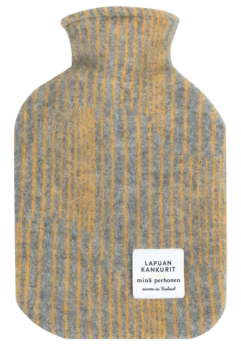 Wärmflasche Aurora - Grau/Orange