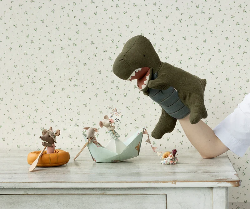 Ganto-Rex, Handpuppe - Grün