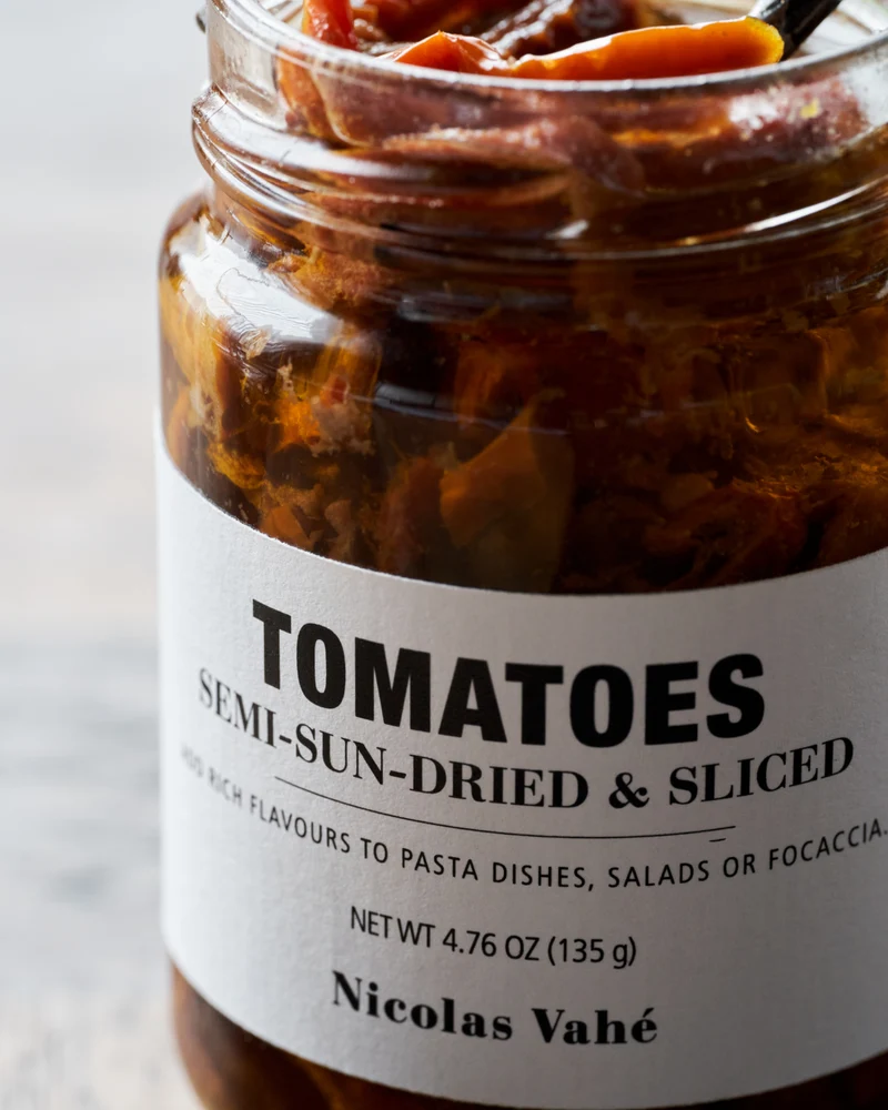 Halb sonnengetrocknete Tomaten in Scheiben - 135 g