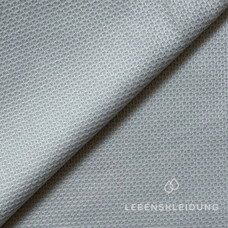 Re-Life Strukturierter Webstoff - Grey