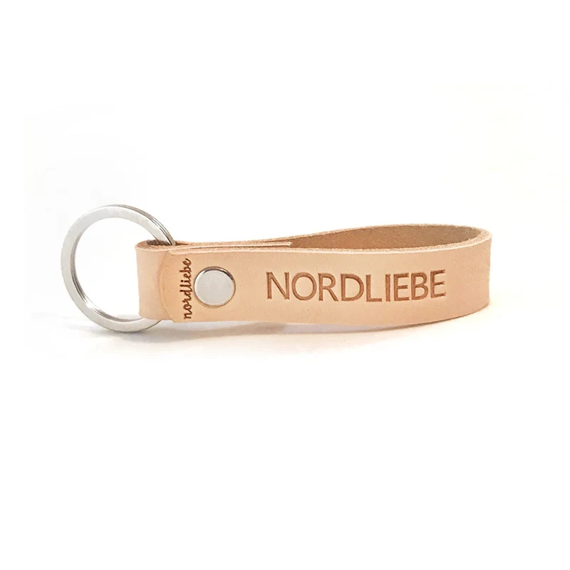 Schlüsselanhänger aus Leder - Nordliebe