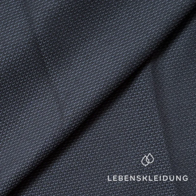 Re-Life Strukturierter Webstoff - Navy