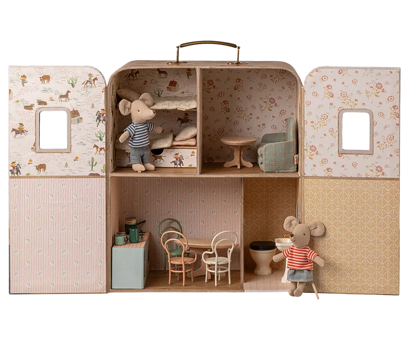 SuitCasa - Kleine Schwester und Bruder Maus