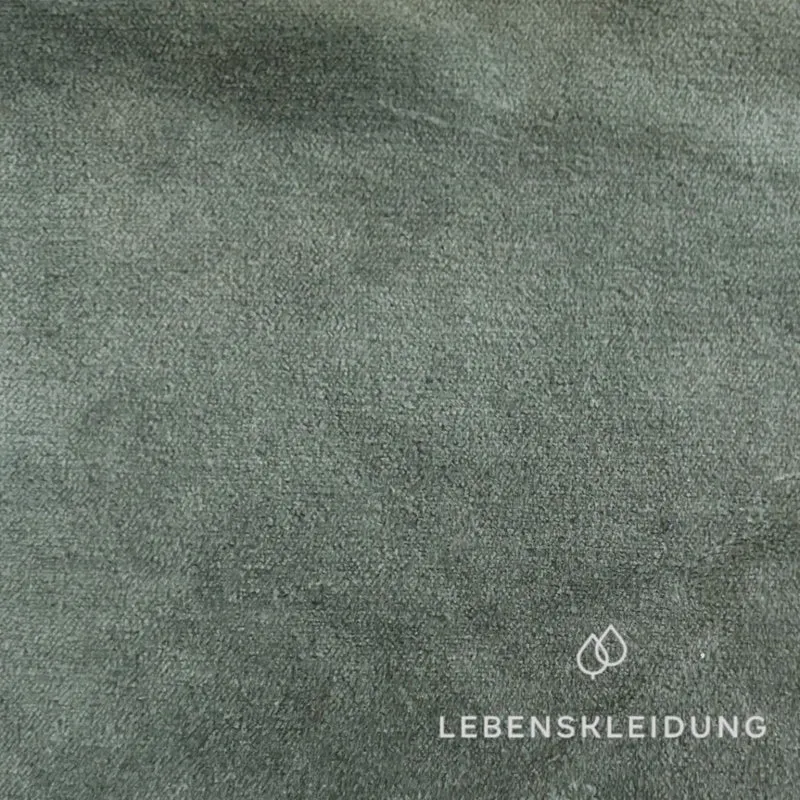 Re-Life Weicher Bio-Baumwolle Nicki Velour - Seagrass