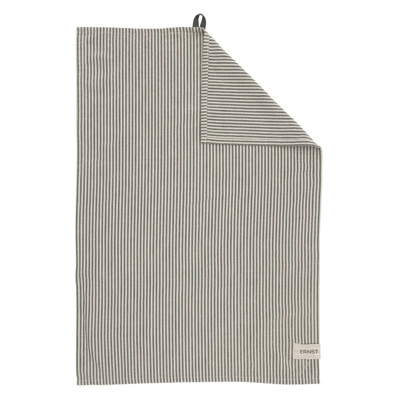 Geschirrtuch Grün/Beige
