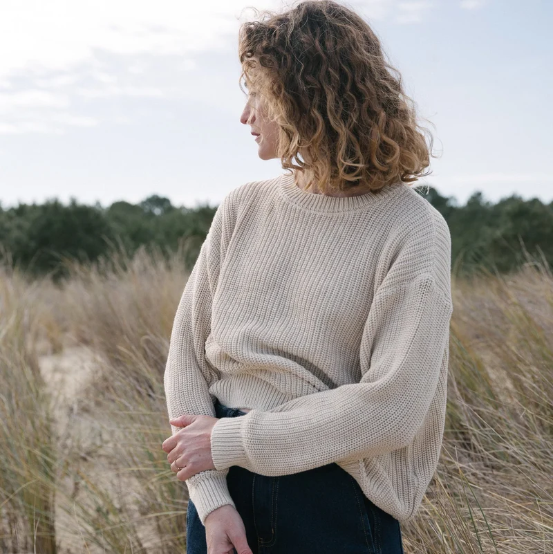 Pullover Pissenlit navy