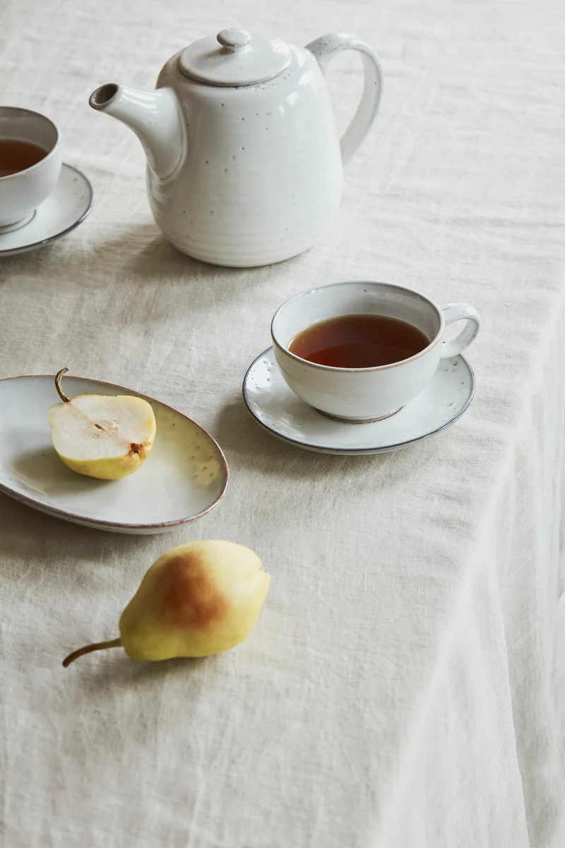 Kaffeetasse mit Untersetzer Nordic Sand