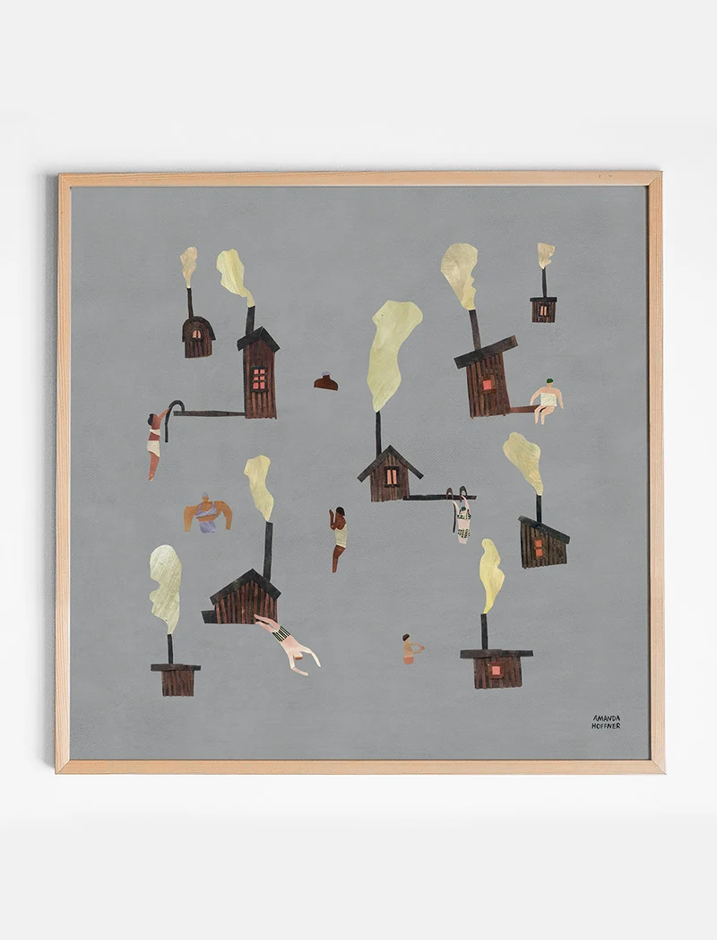 Poster Sauna