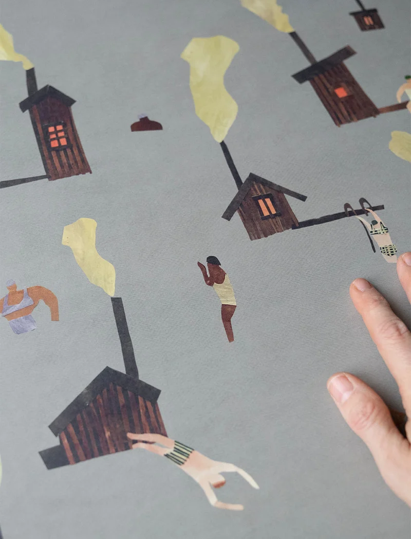 Poster Sauna