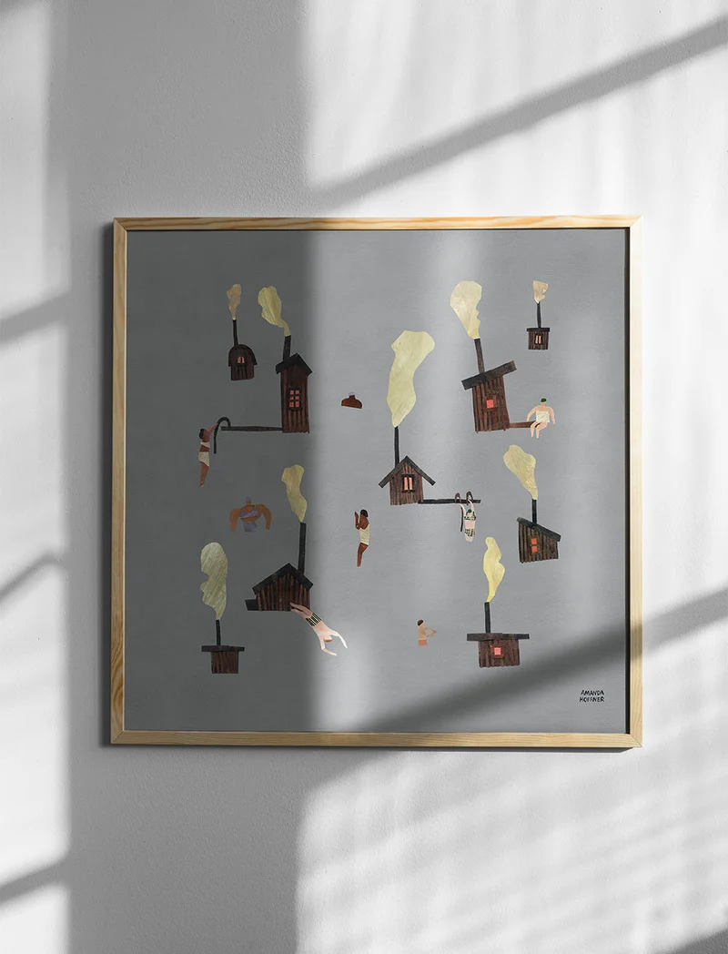 Poster Sauna