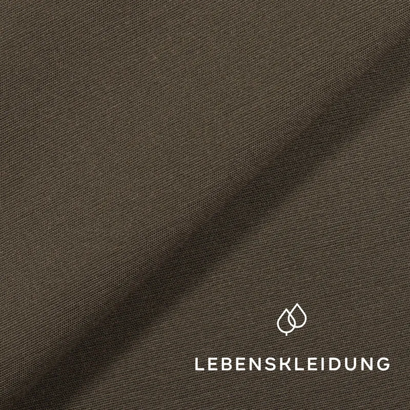 Re-Life Baumwolle Lyocell Webstoff - Khaki