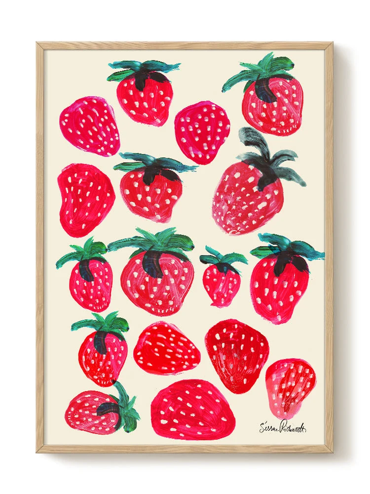 Druck - Strawberries