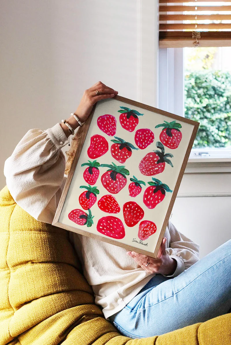 Druck - Strawberries