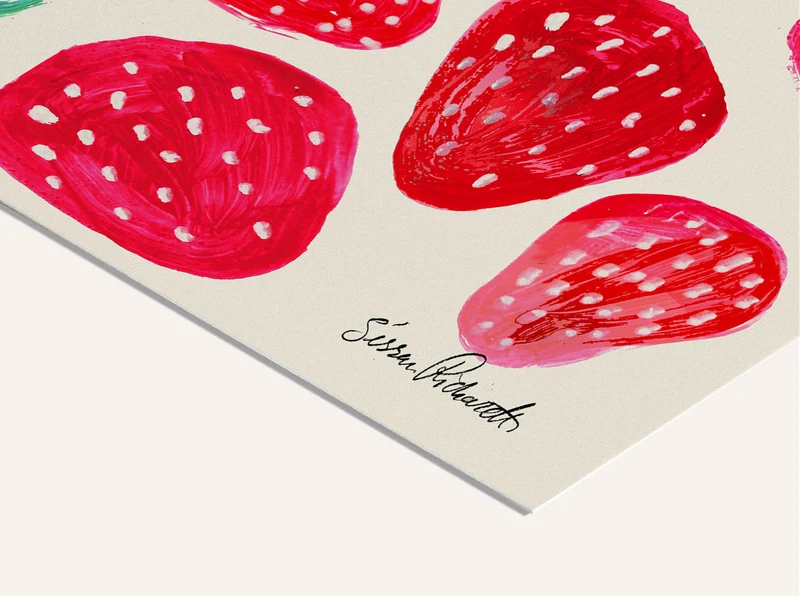 Druck - Strawberries