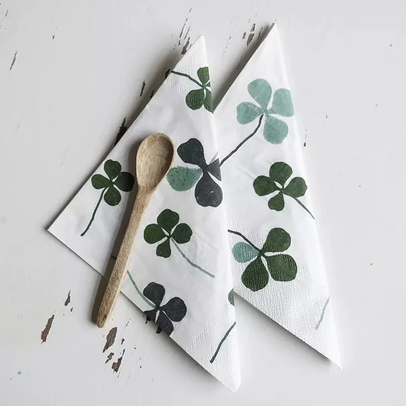 Papierservietten Clover - 25 Stk.