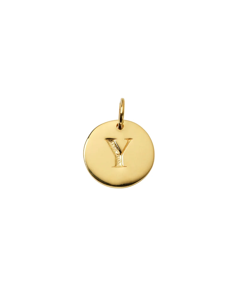 Anhänger Buchstabe (groß) - gold