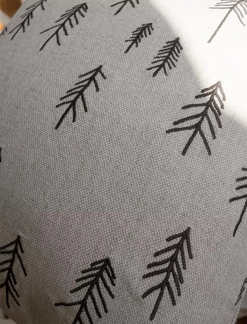 Kissenbezug bestickt Tall - beige