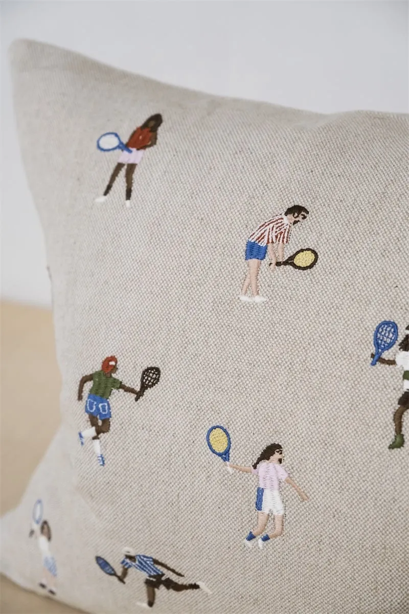Kissenhülle Tennis