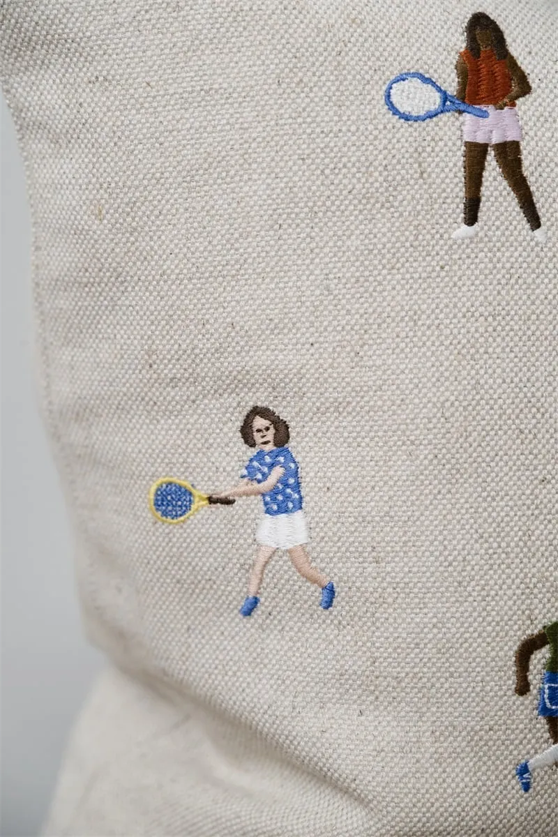 Kissenhülle Tennis