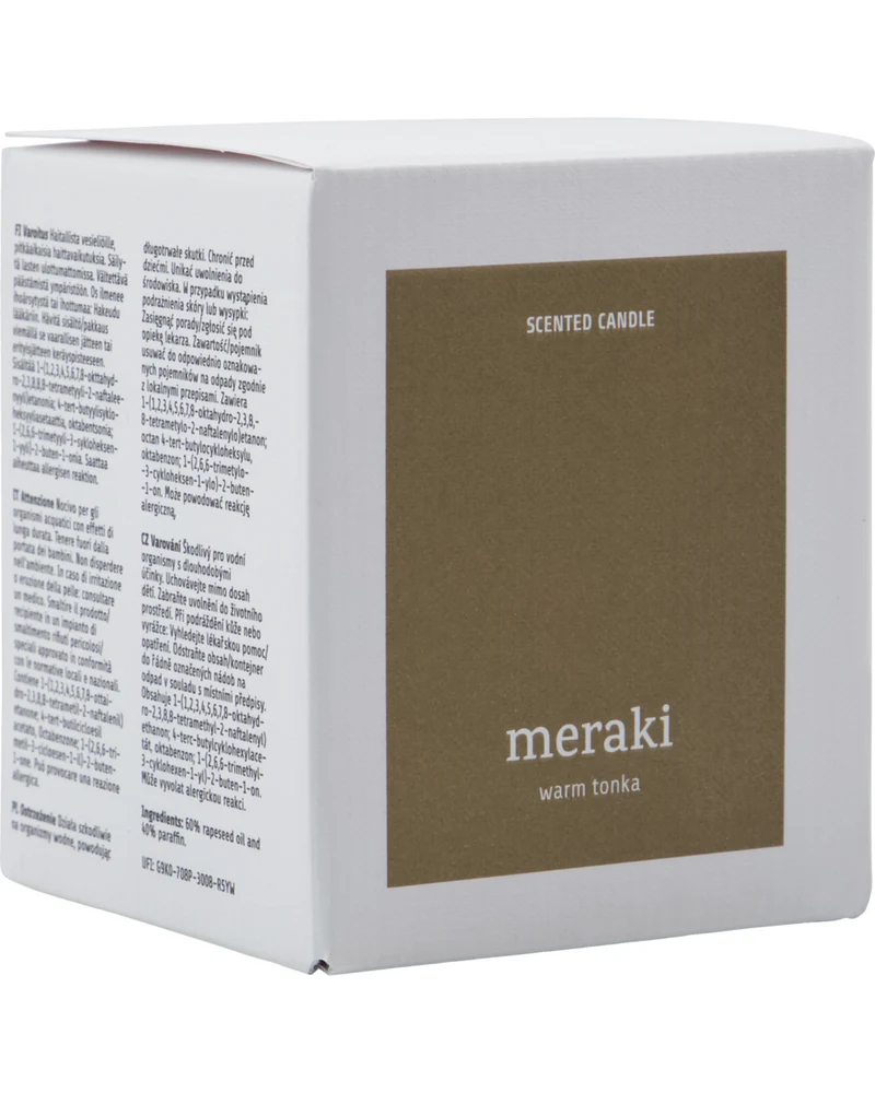 Duftkerze Warm Tonka 200g