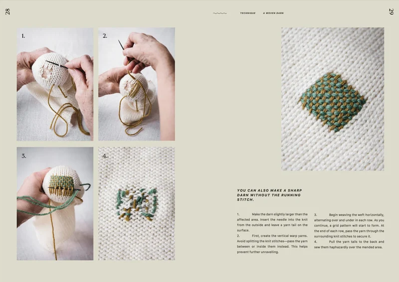 Buch - The Art of Knitwear Repair