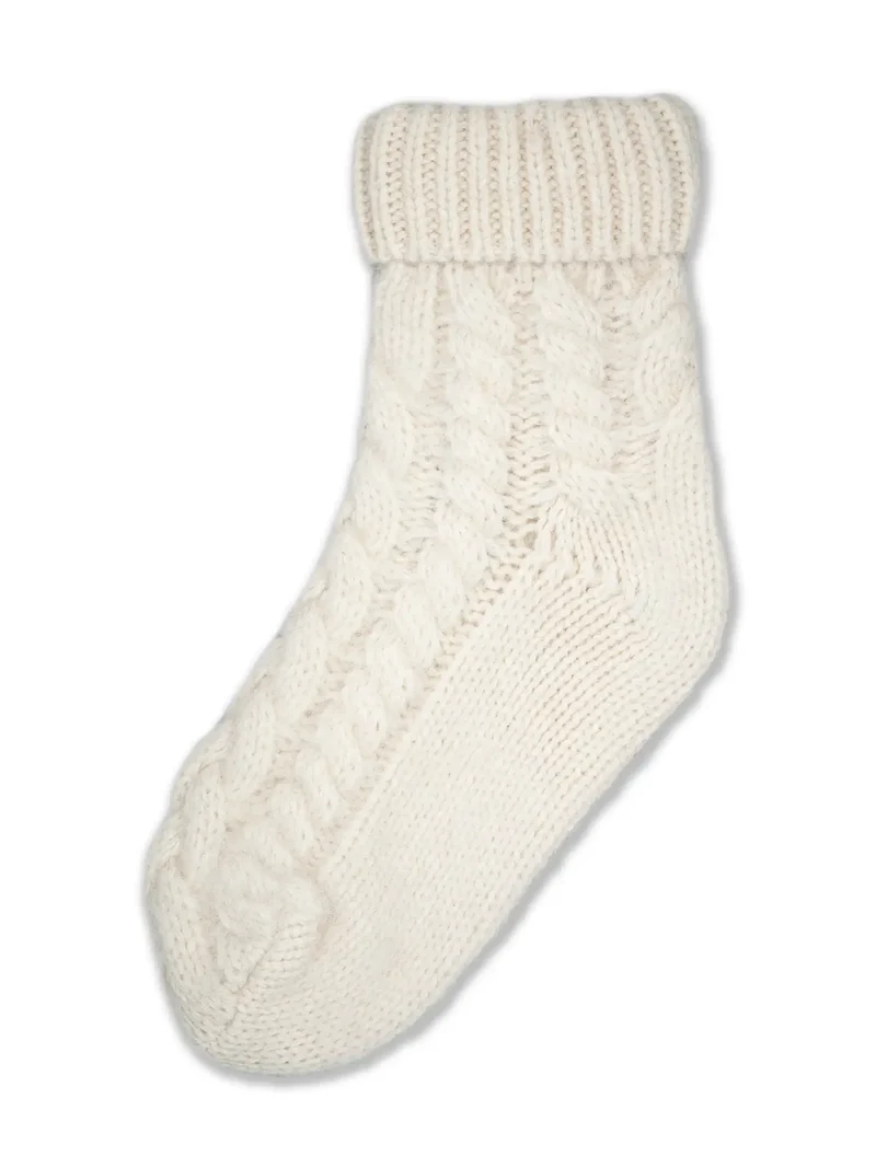 Gaiku Stricksocke weiss