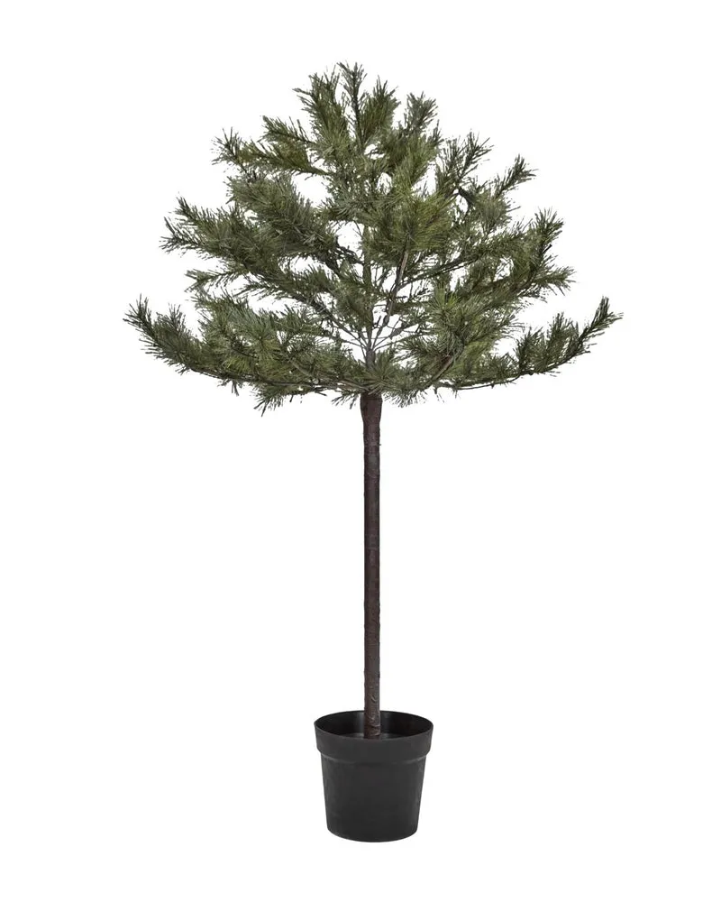 Weihnachtsbaum mit LED Lichtern Peuce - natur 150 cm