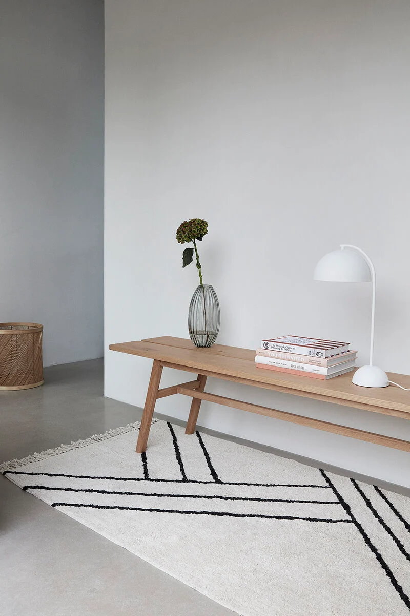 Vase Ripple - Grau