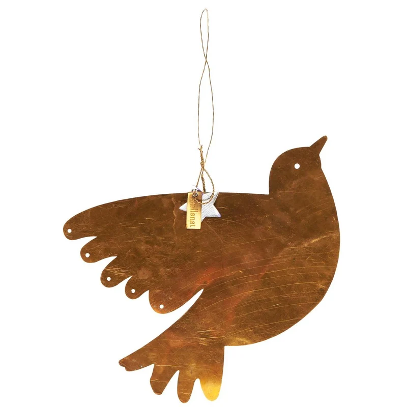 Vogelanhänger Gloria aus Metall