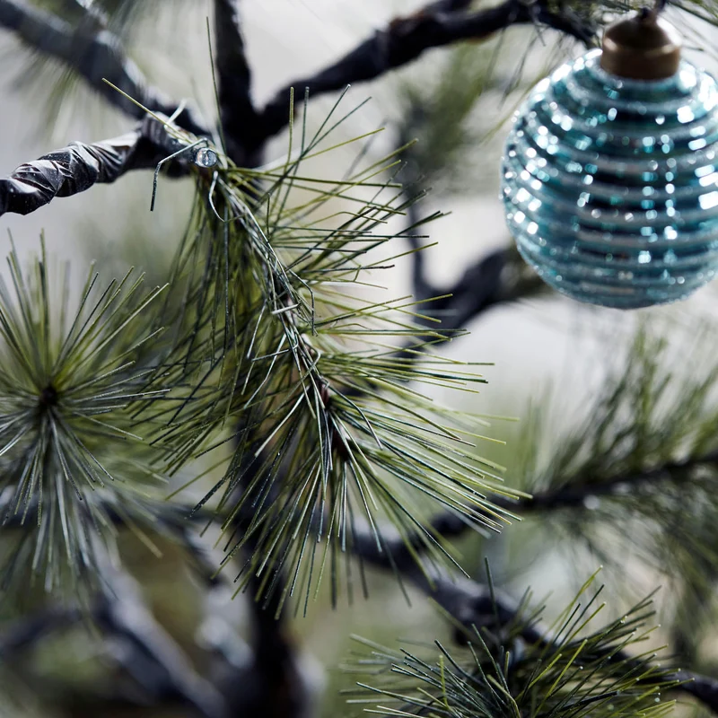 Weihnachtsbaum mit LED-Lichtern Peuce - natur 125 cm