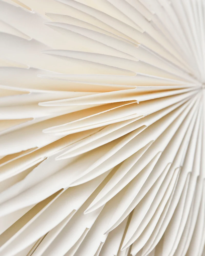 Papierstern Layer weiß - ø 30 cm