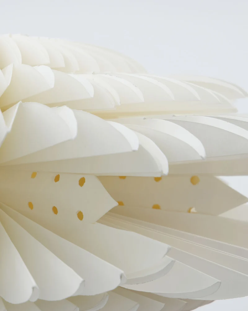 Papierstern Layer weiß - ø 30 cm