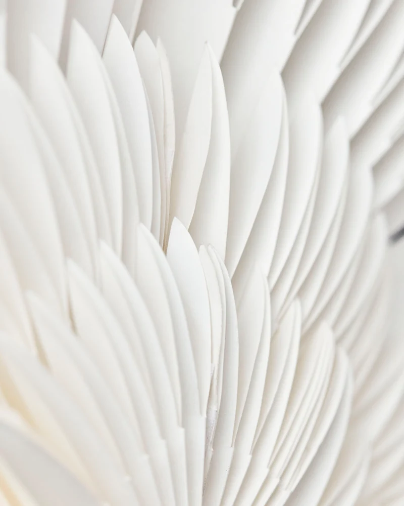 Papierstern Layer weiß - ø 40 cm