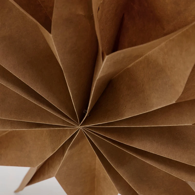 Papierstern Capella - natur Ø 50 cm