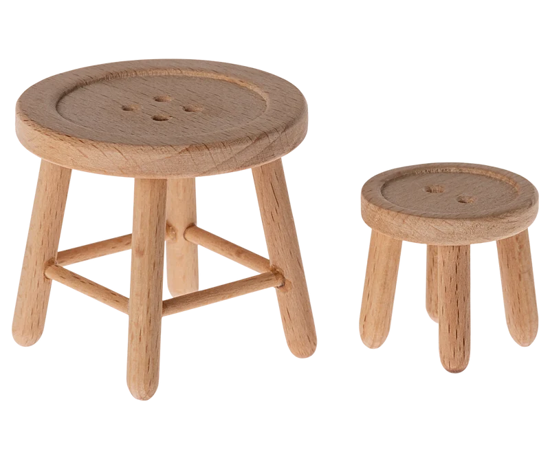 Tisch-und Hocker Set Maus