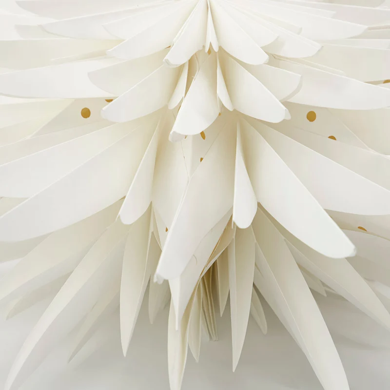Papierstern Dust - off-white Ø 70 cm