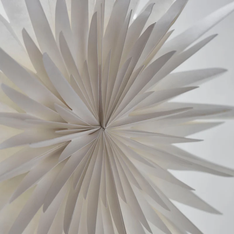 Papierstern Dust - off-white Ø 70 cm