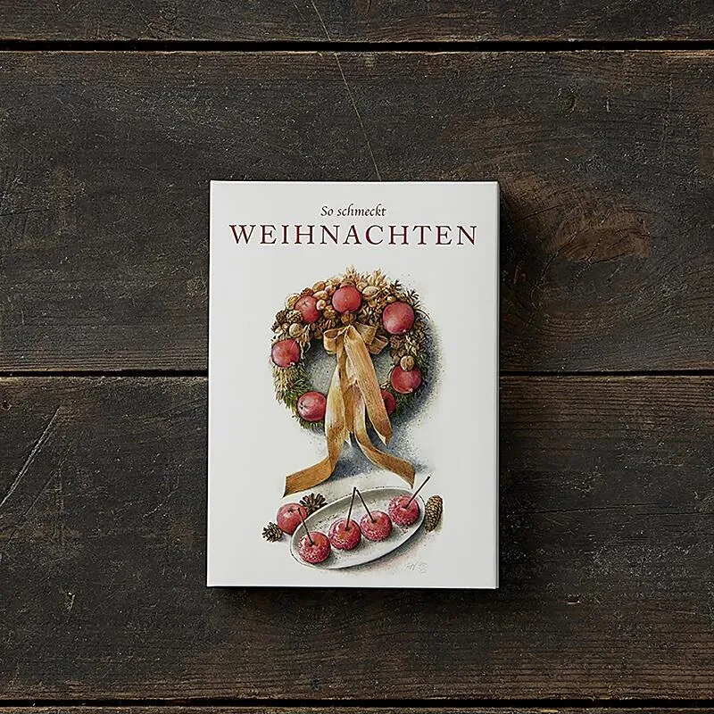 So schmeckt Weihnachten – Grußkarten 8er Set mit Umschlägen