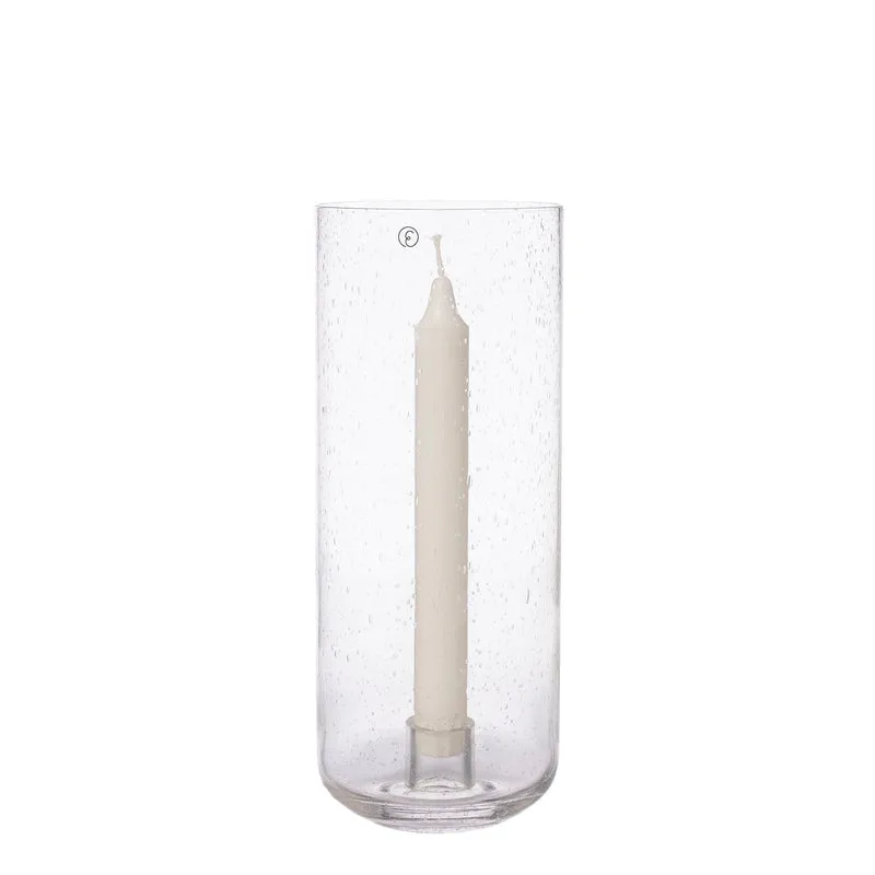 Kerzenhalter aus Glas - Stabkerze