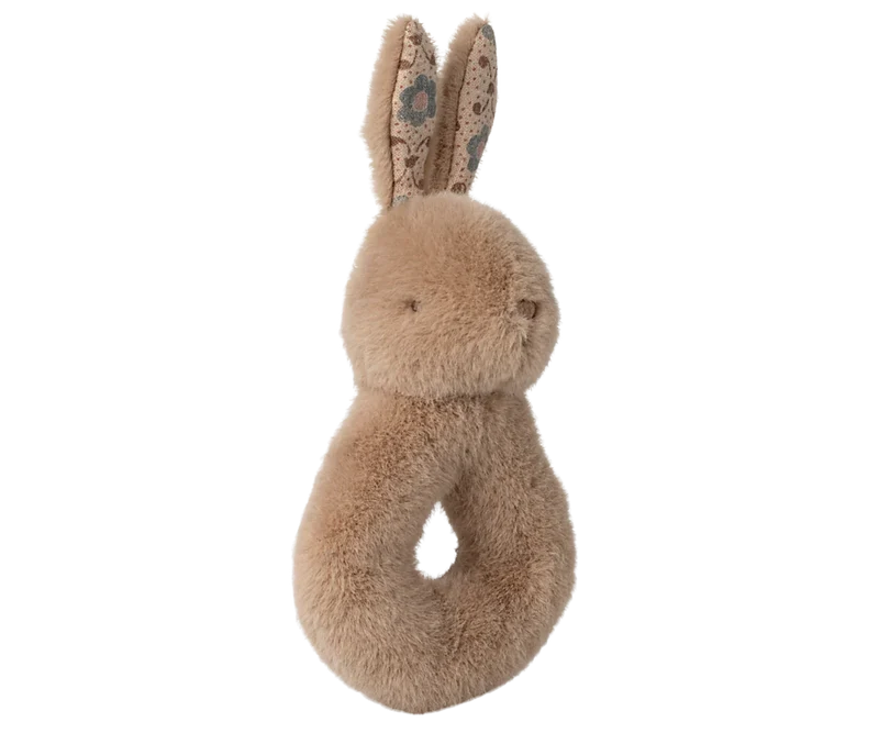 Kaninchen Rassel Set - Peach