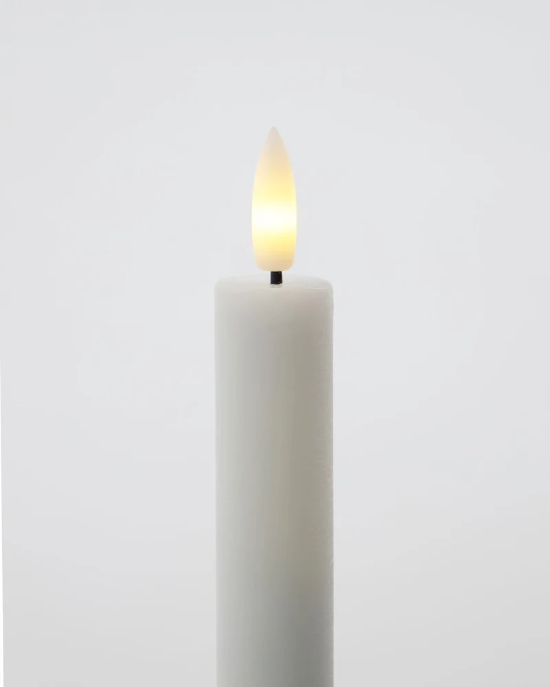 LED Stabkerzen lang - 2er Set