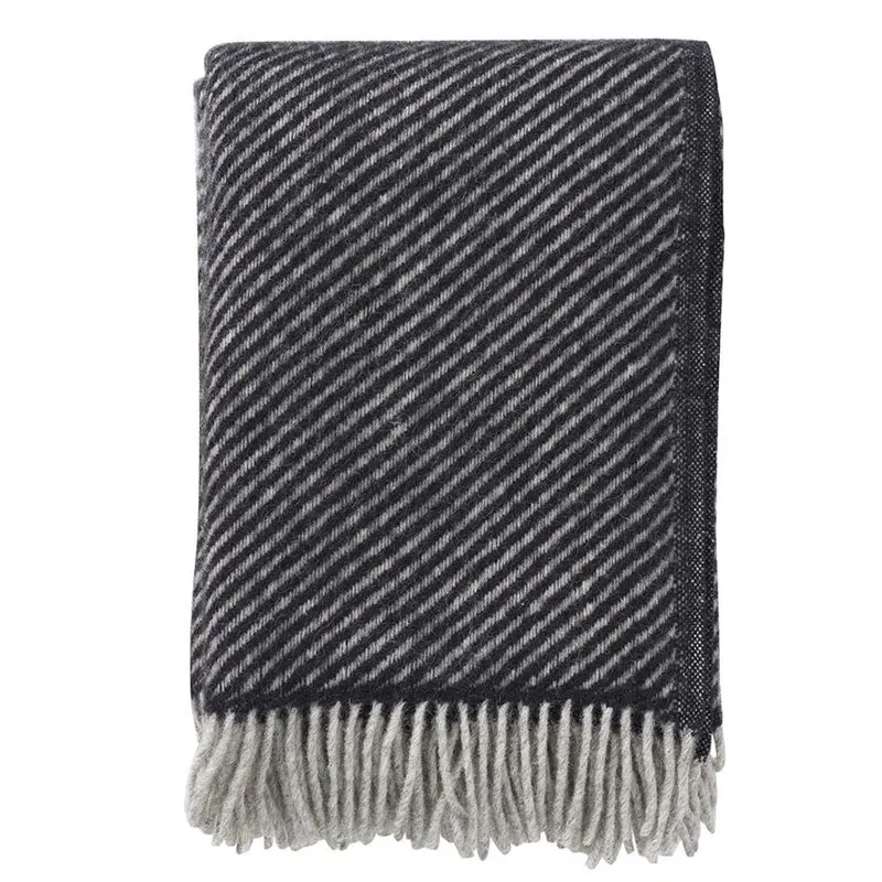 Wolldecke Carl - black