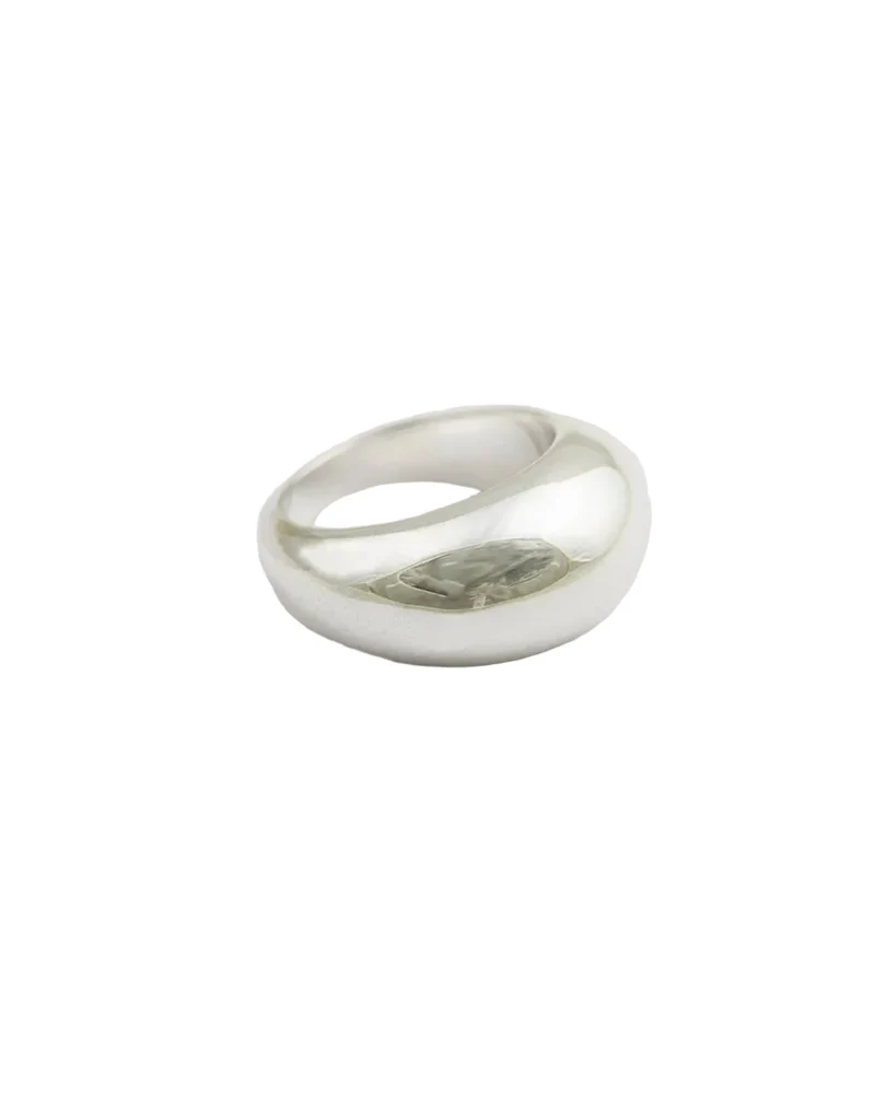 Ring Bolded Big - silber