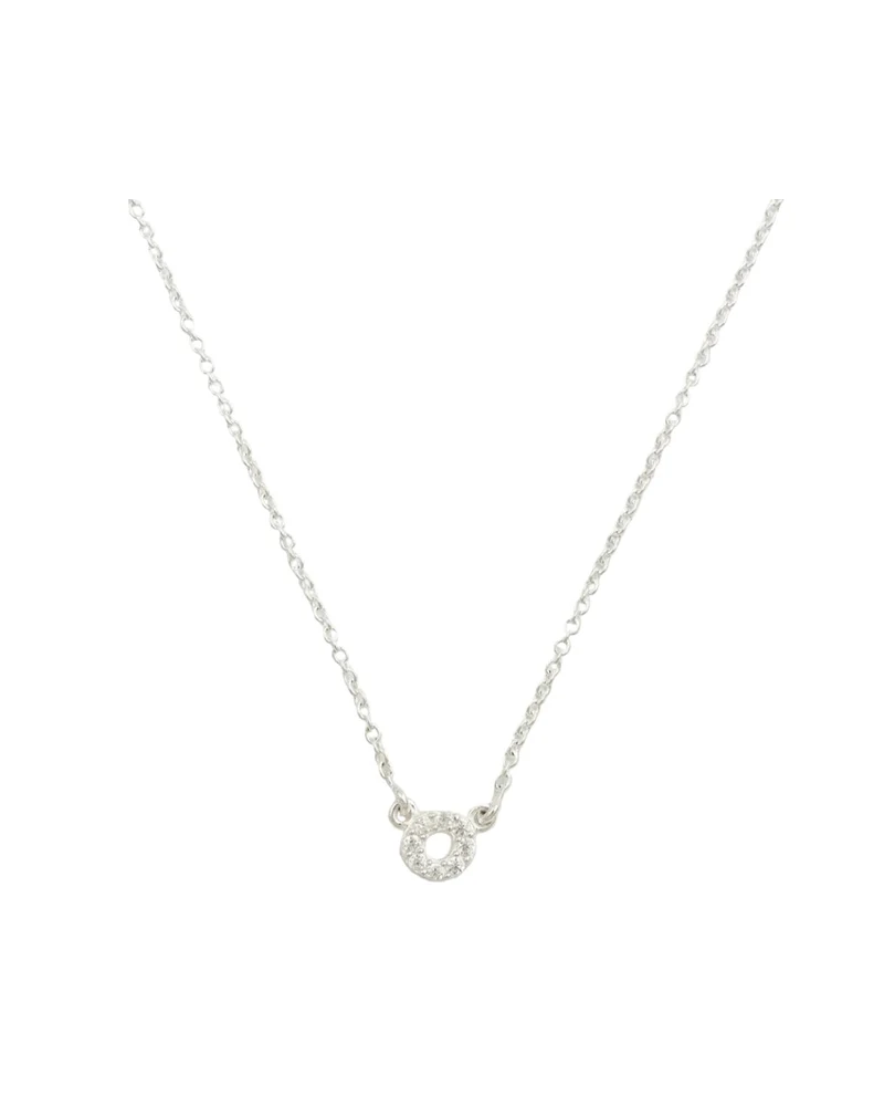 Halskette Mini O - silber
