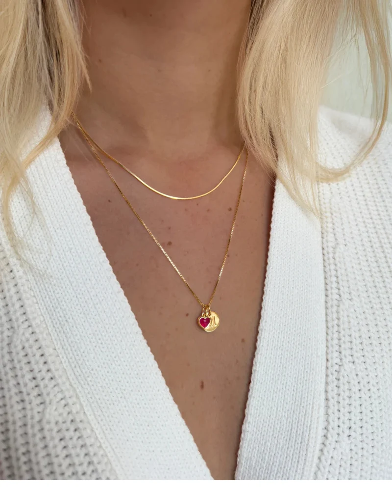 Halskette Medium Box-Chain - gold