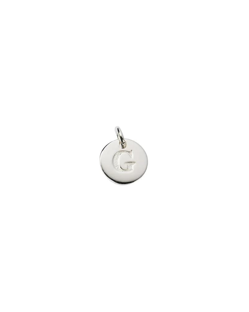 Anhänger Mini-Buchstabe - silber